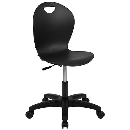 Flash Furniture Task Chair, Black ADV-TITAN-TASKBLK